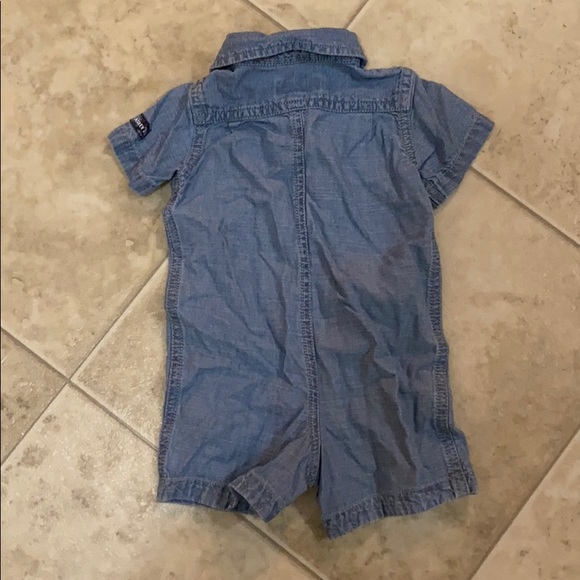 Ralph Lauren Denim Romper 3 Months - Picture 2 of 10